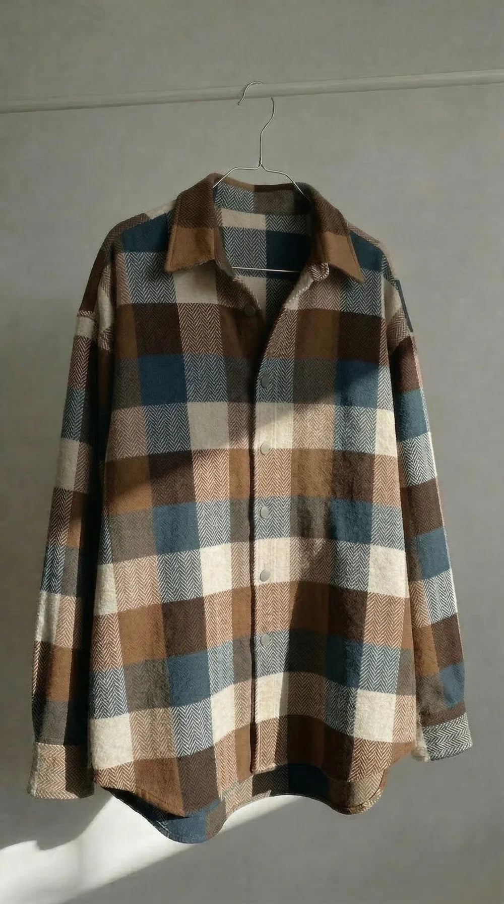 Mind The MAKER - Woodland Check Echo Yarn Dyed Textured Cotton Plaid