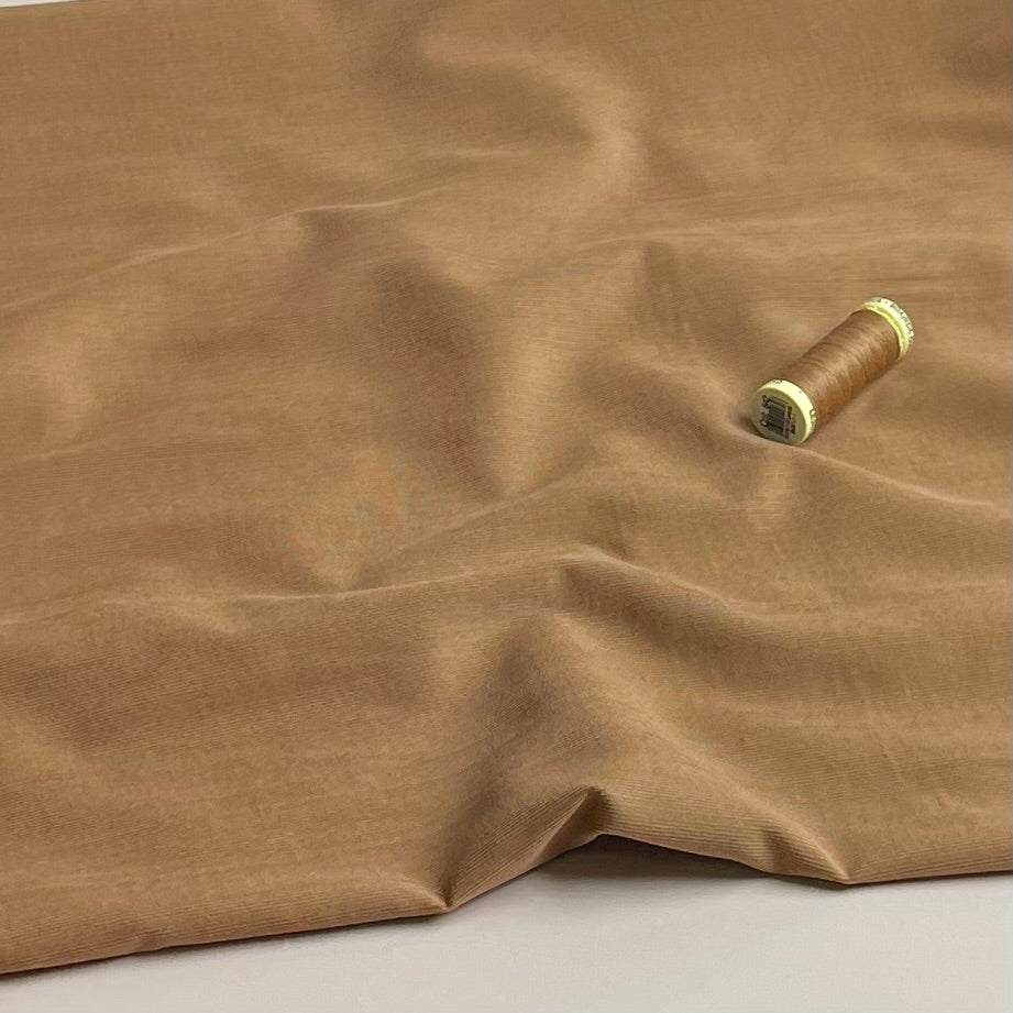 28 Wale Pure Cotton Needlecord in Taupe