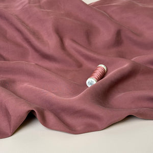 Lush in Pink Clay TENCEL™ Lyocell Sandwashed Twill