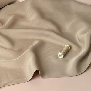Lush in Beige TENCEL™ Lyocell Sandwashed Twill