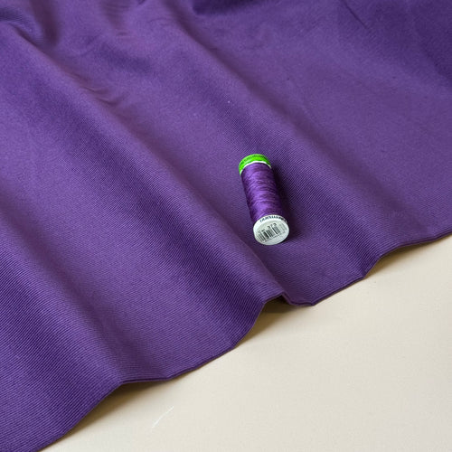 21 Wale Cotton Needlecord in Purple