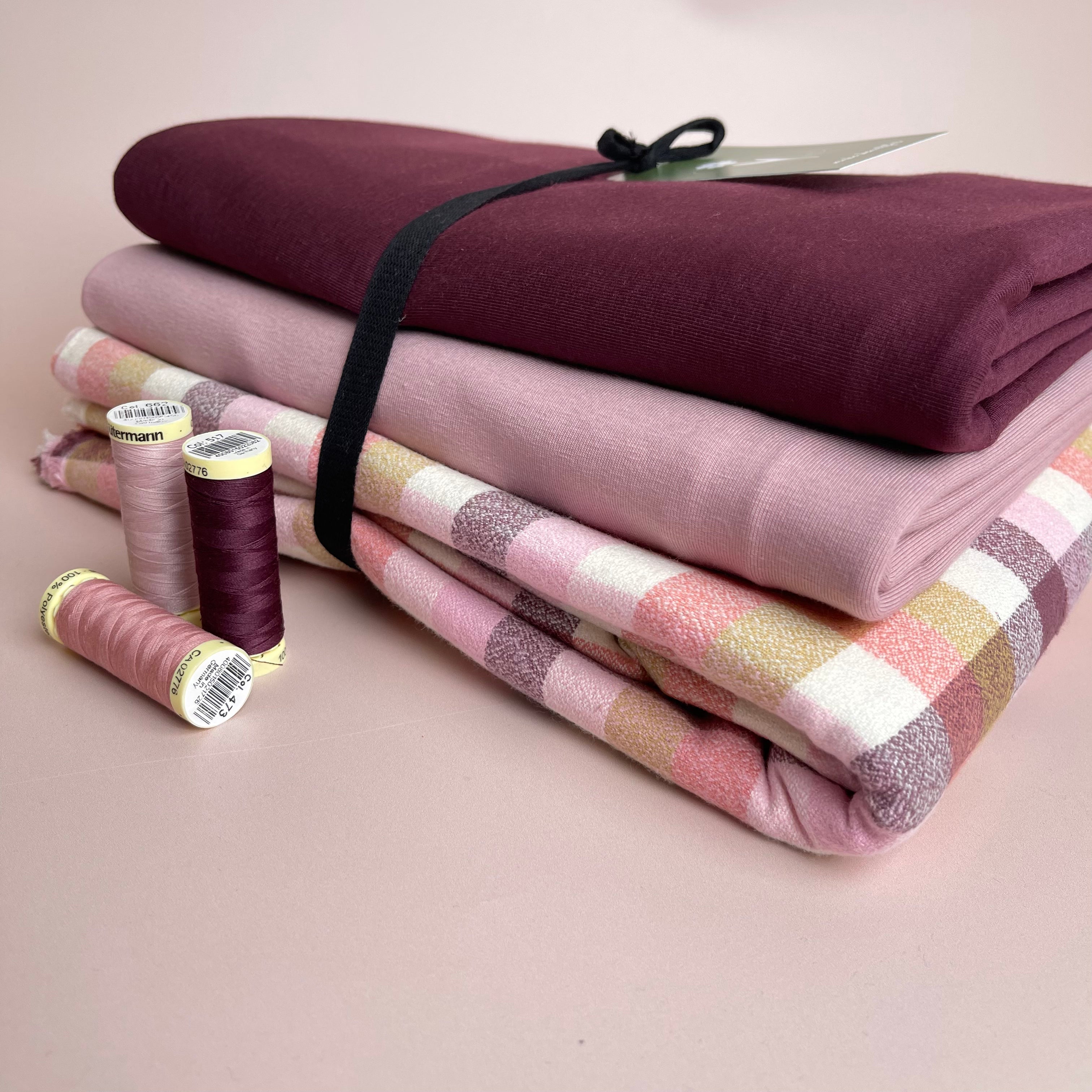 Limited Edition - Luxury Pyjama Kit with Honeysuckle Organic Flannel