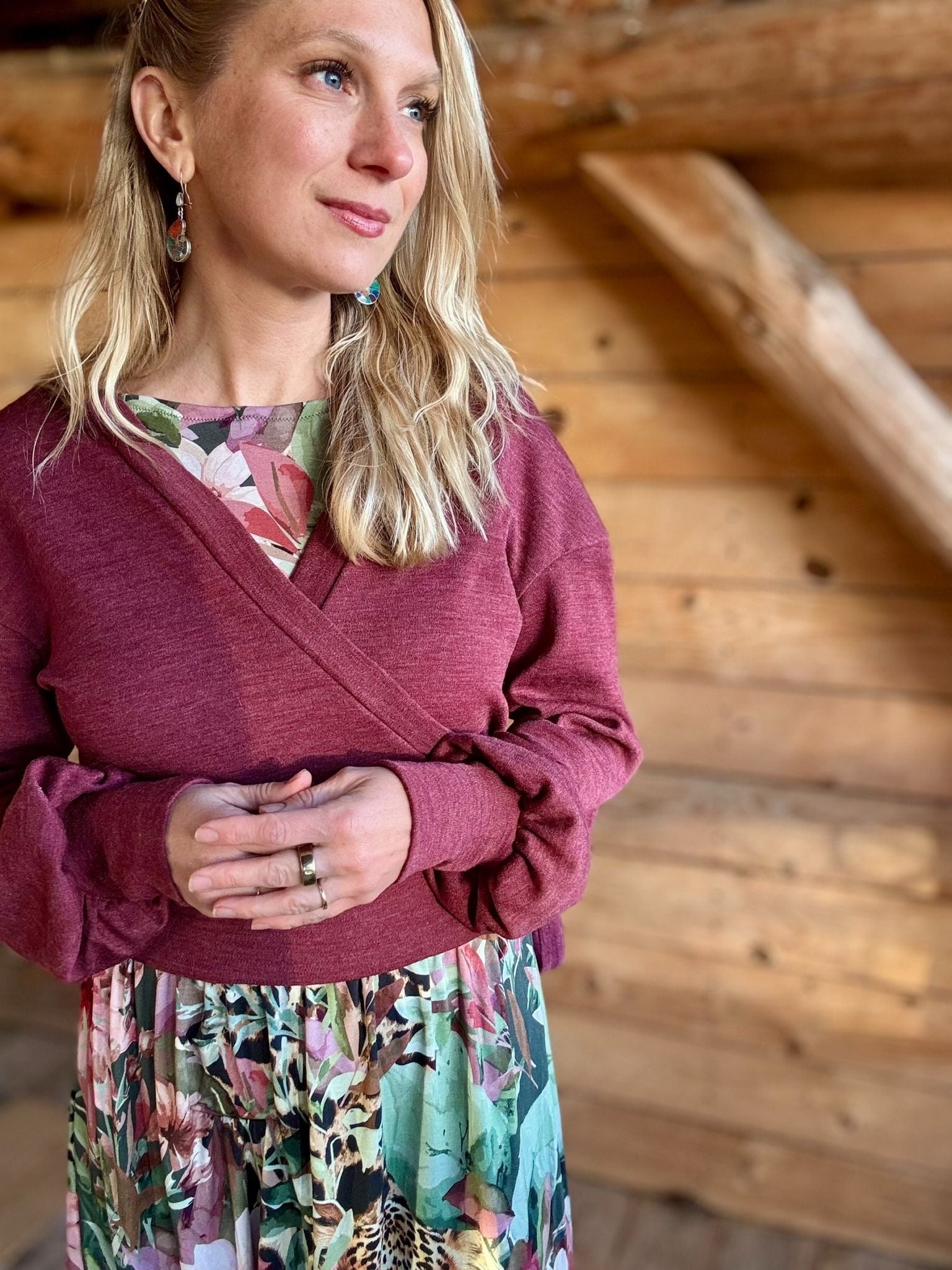 Danish Design - Cheetah in the Garden ECOVERVO™ Viscose Jersey