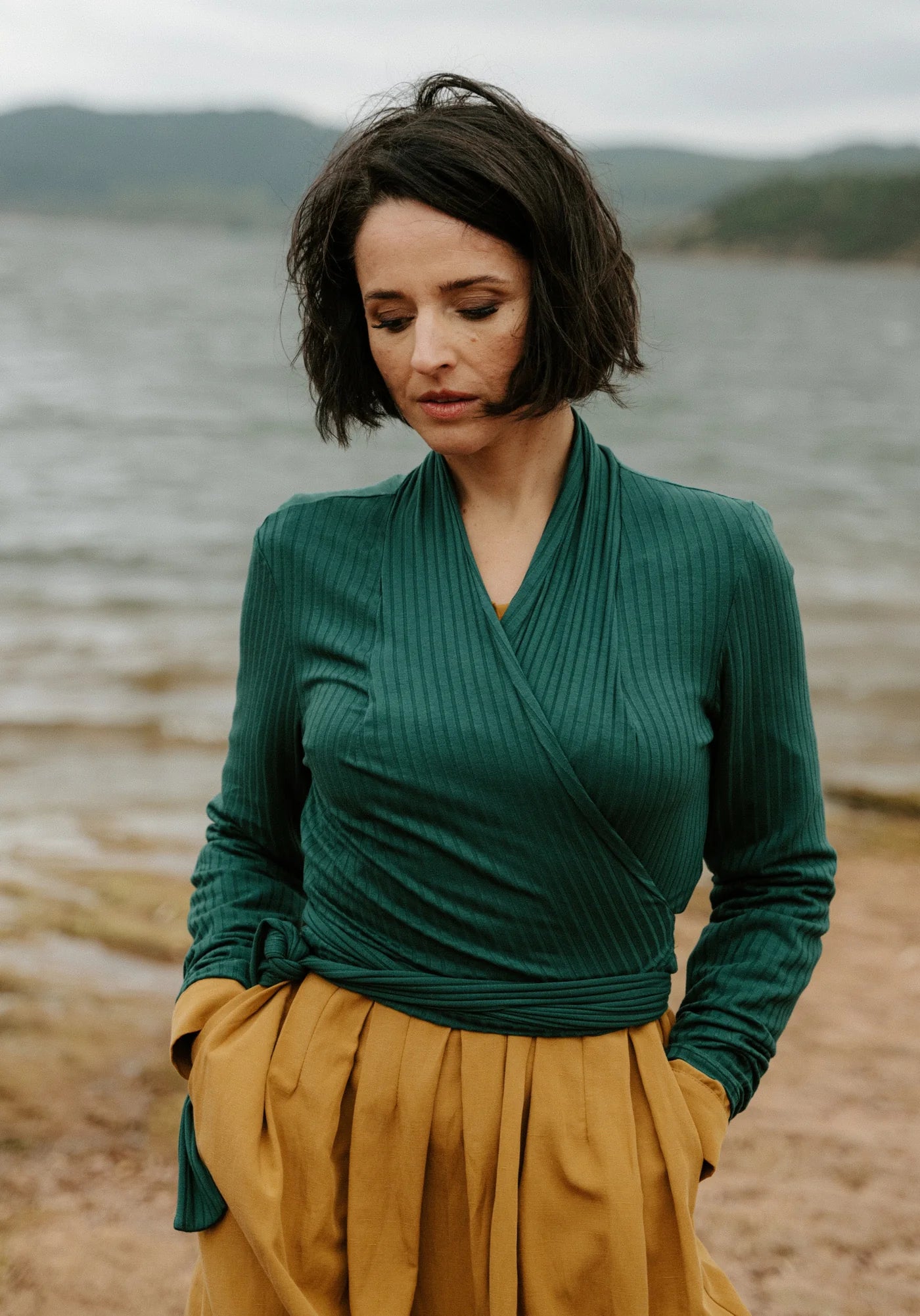 Maison Fauve - Cursive Wrap Top Sewing Pattern
