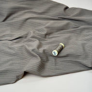 Taupe Cotton Ribbed Jersey