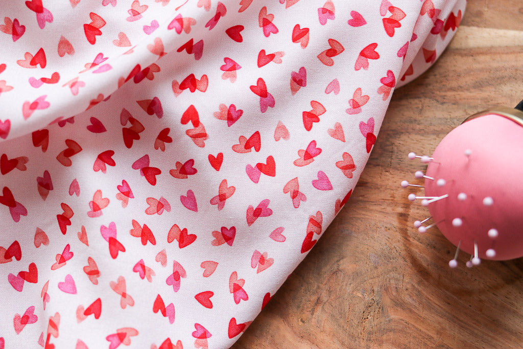 Lise Tailor - I Love You Viscose Fabric