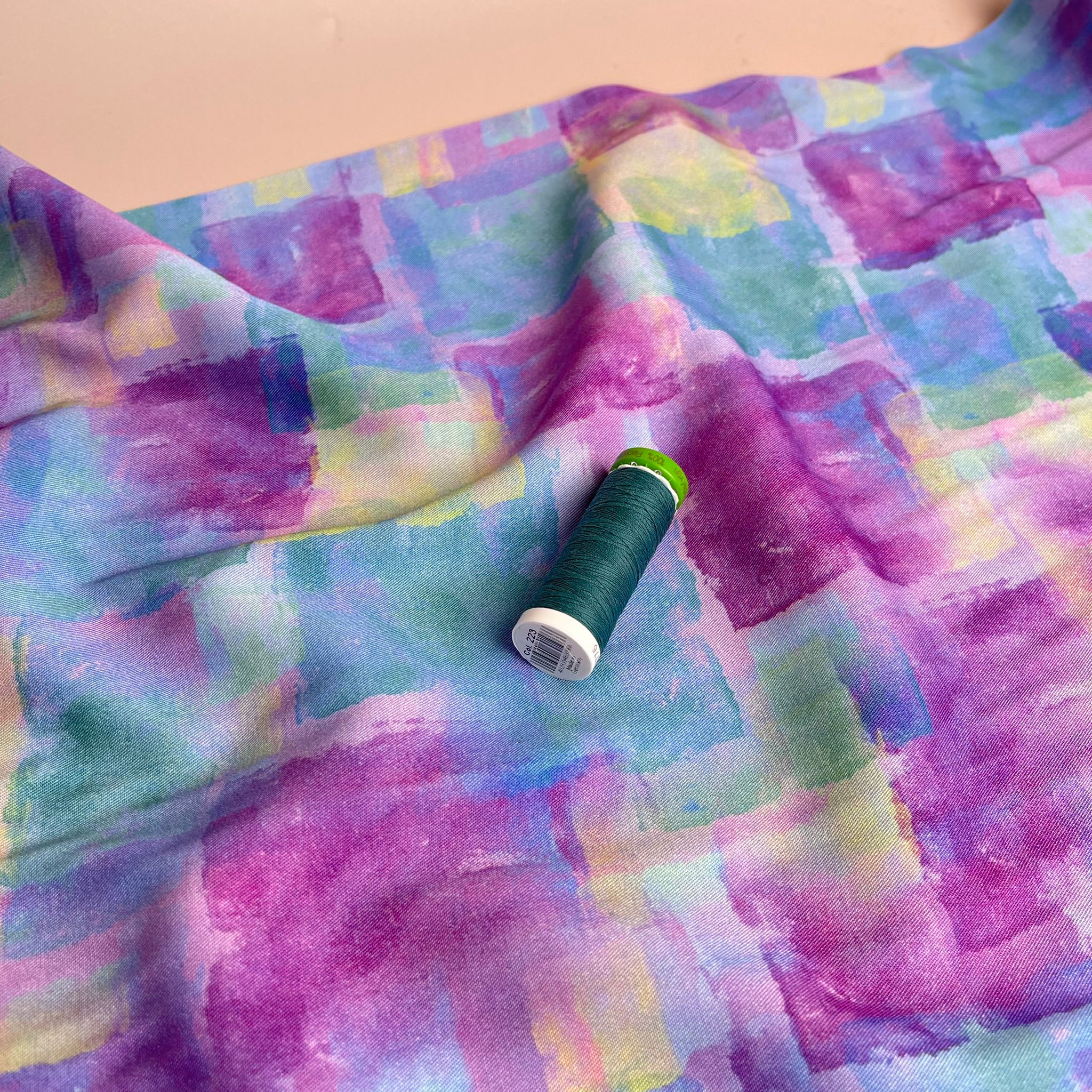 Rosella Pastel Dreams Viscose Twill with Stretch