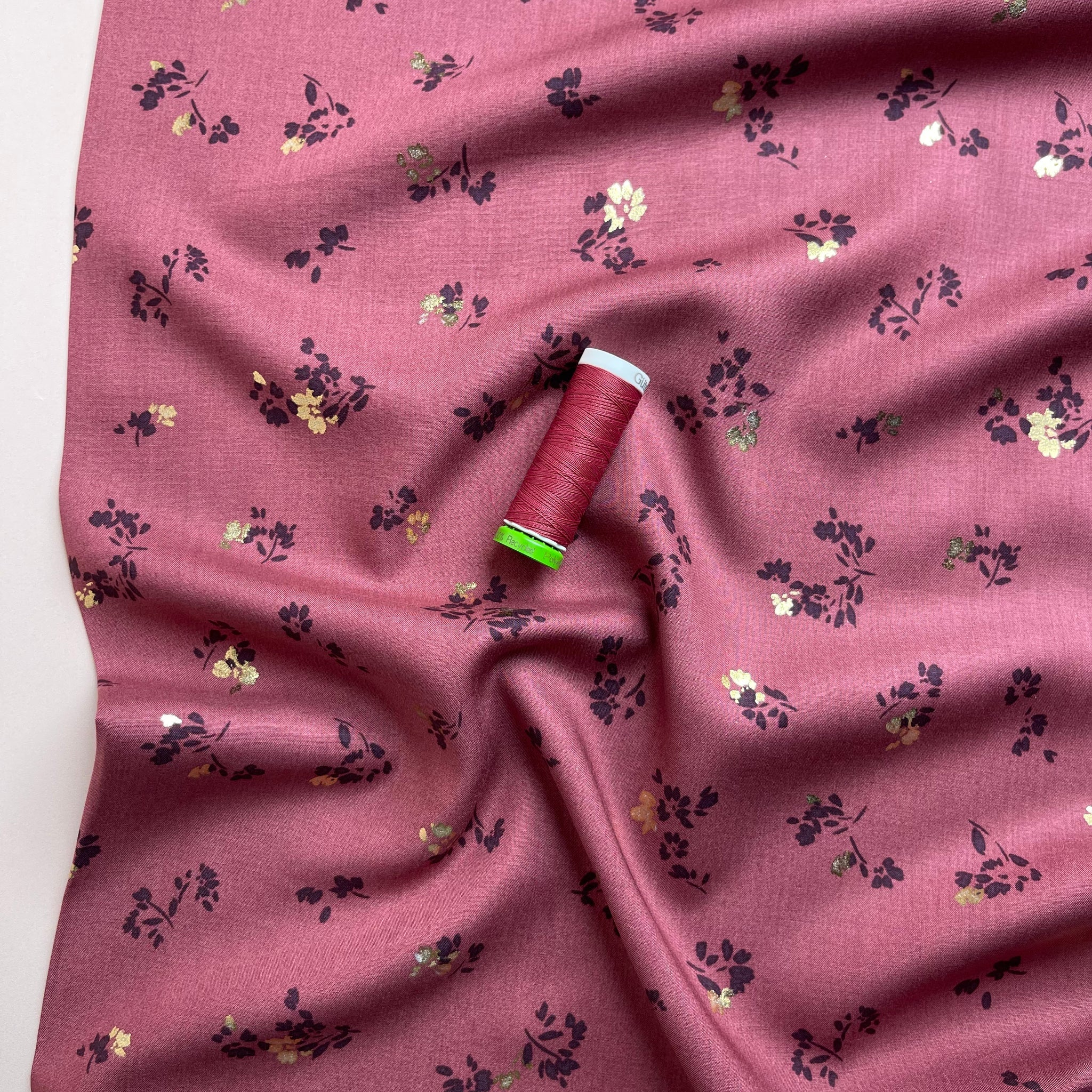 Sewing Kit - Soeurette Dress Sewing Kit in Sparkle Flowers Viscose