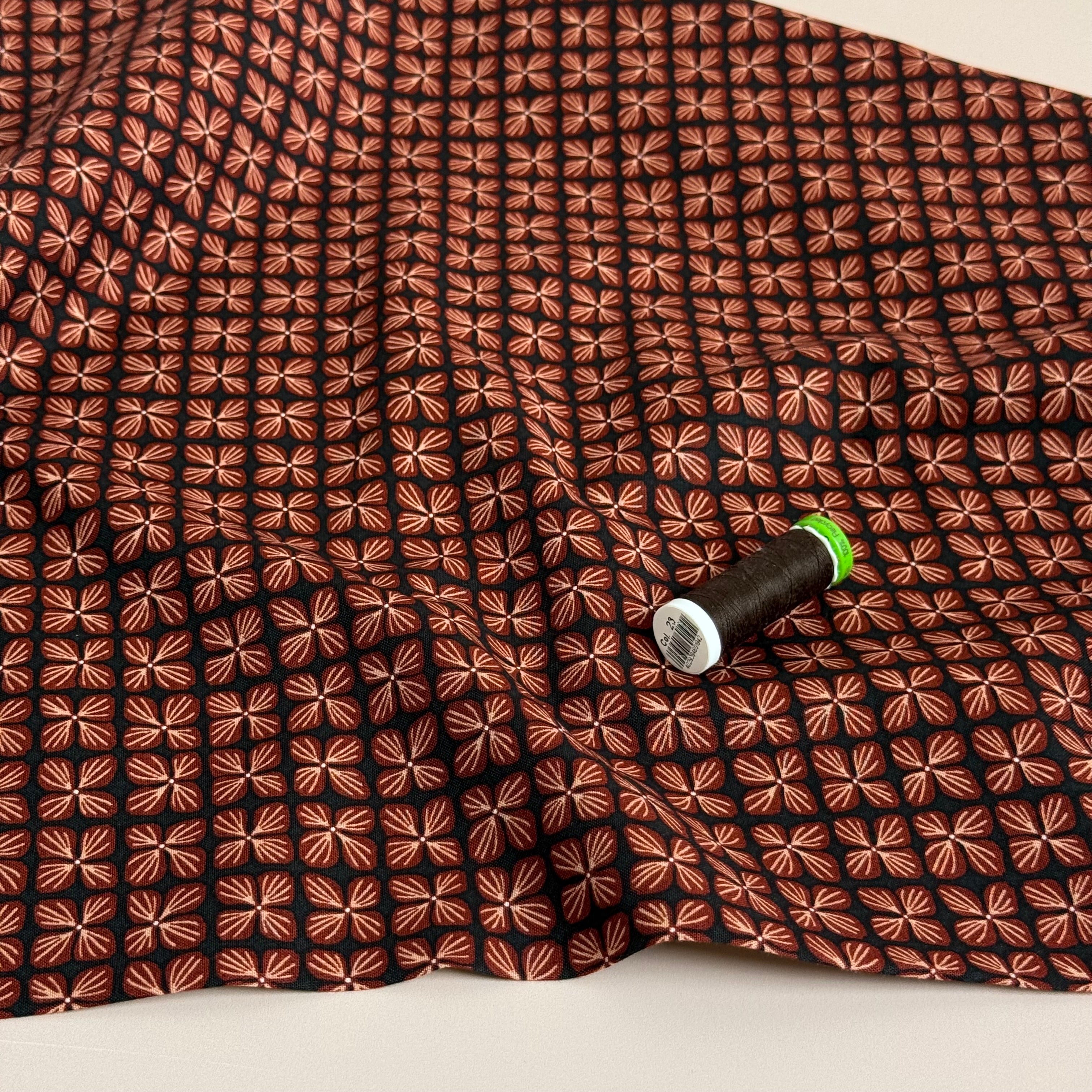 Cotton and Steel - Hortensia After Midnight Japanese Cotton