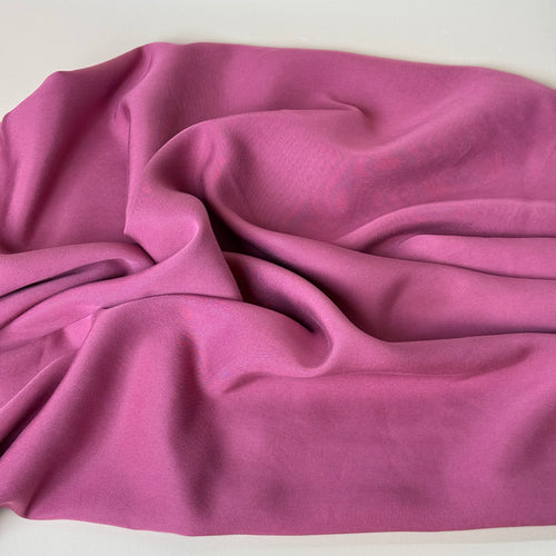 Lush in Raspberry TENCEL™ Lyocell Sandwashed Twill