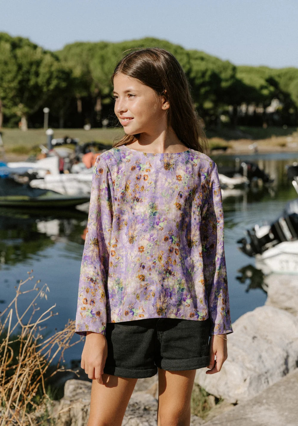 Maison Fauve - MISS VIOLETTE Blouse Sewing Paper Pattern (age 4-14)