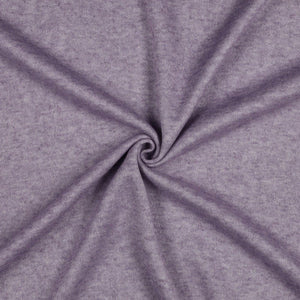 REMNANT 1.02 Metres - Snug Viscose Blend Sweater Knit in Lilac Melange