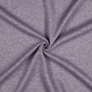Snug Viscose Blend Sweater Knit in Lilac Melange