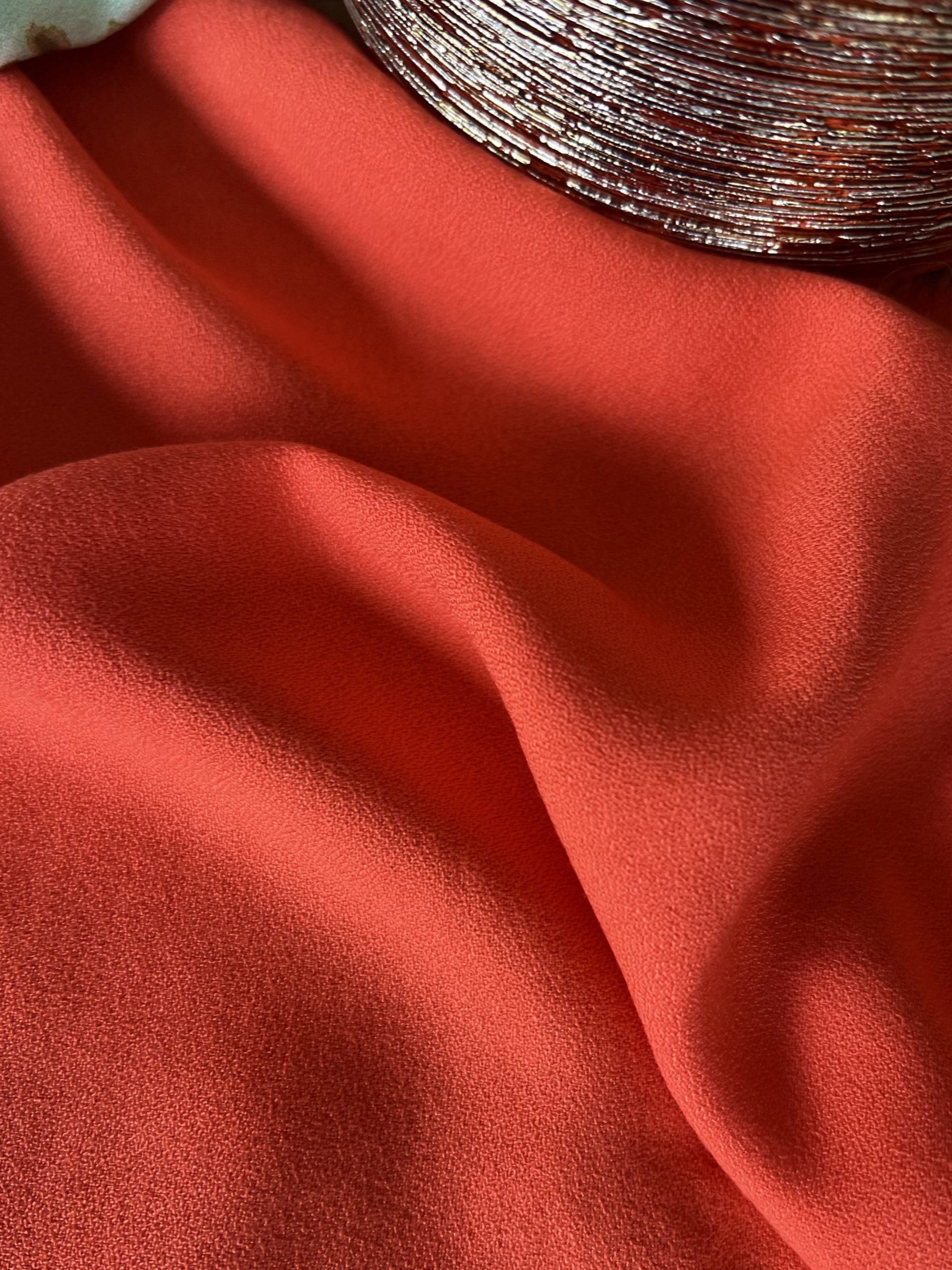 My Dress Made - Viscose Crêpe in Tangarine