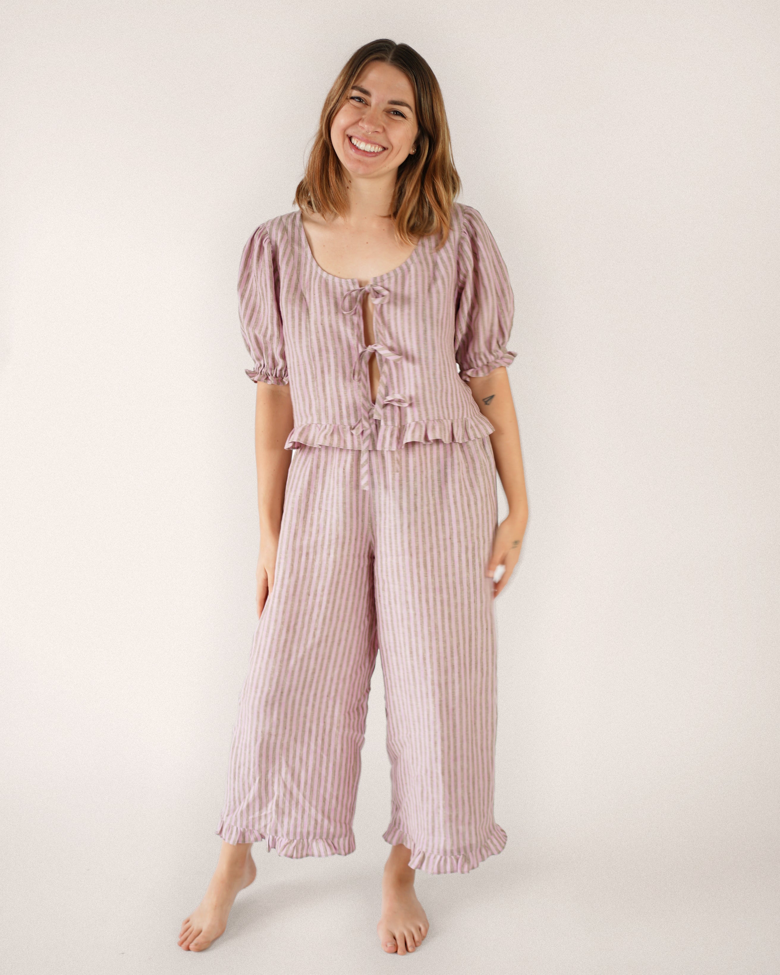 Matchy Matchy Sewing Club - Ruffle Brunch Set Sewing Pattern