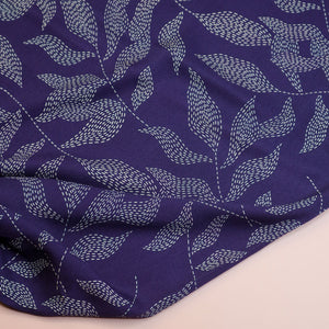 PRE-ORDER - MID SEPTEMBER DELIVERY Mind The MAKER - Lulu Blue Viscose Twill with LENZING™ ECOVERO™ fibres