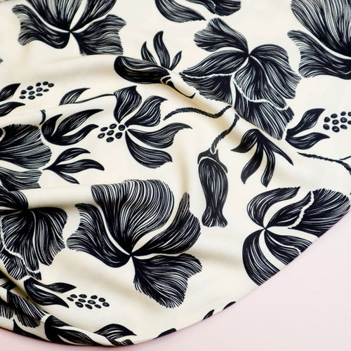 PRE-ORDER - MID SEPTEMBER DELIVERY Mind The MAKER - Lola Ivory Viscose Twill with LENZING™ ECOVERO™ fibres