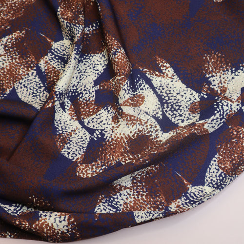 PRE-ORDER - MID SEPTEMBER DELIVERY Mind The MAKER - Bree Rust Viscose Twill with LENZING™ ECOVERO™ fibres
