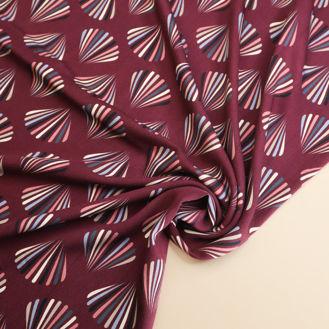 Mind The MAKER - Fanny Mulberry Viscose Twill with LENZING™ ECOVERO™ fibres