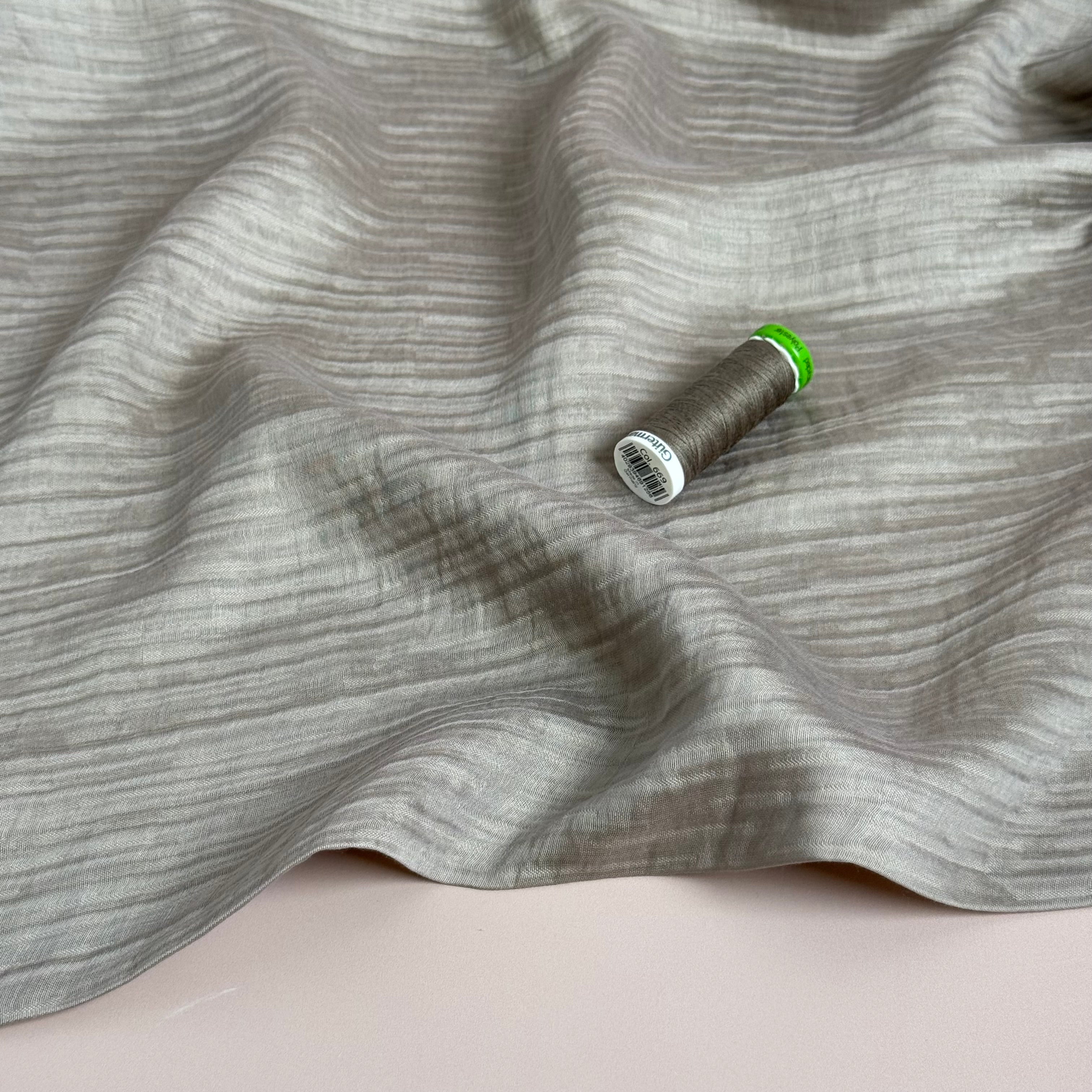 Elephant Textured Double Layer Rayon with TENCEL™ Lyocell Fibres