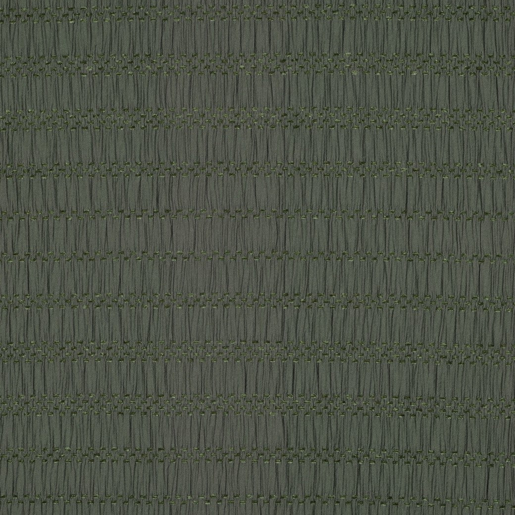 Chenille Jacquard Fabric in Army Green