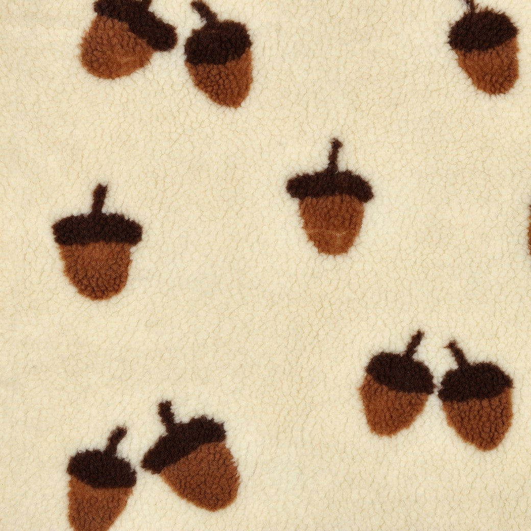 Acorns Teddy Jacquard Fabric