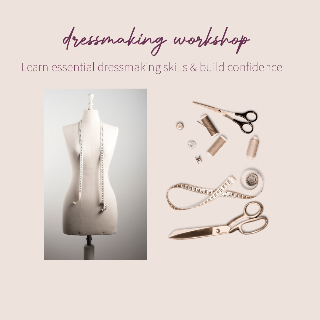 Saturday Afternoon Dressmaking Workshops - 5 Sessions - Bring Your Own Project
