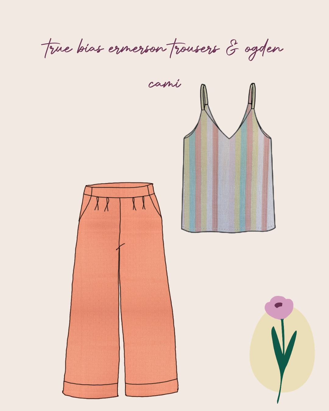 Pastel Summer Stripe Cotton Double Gauze