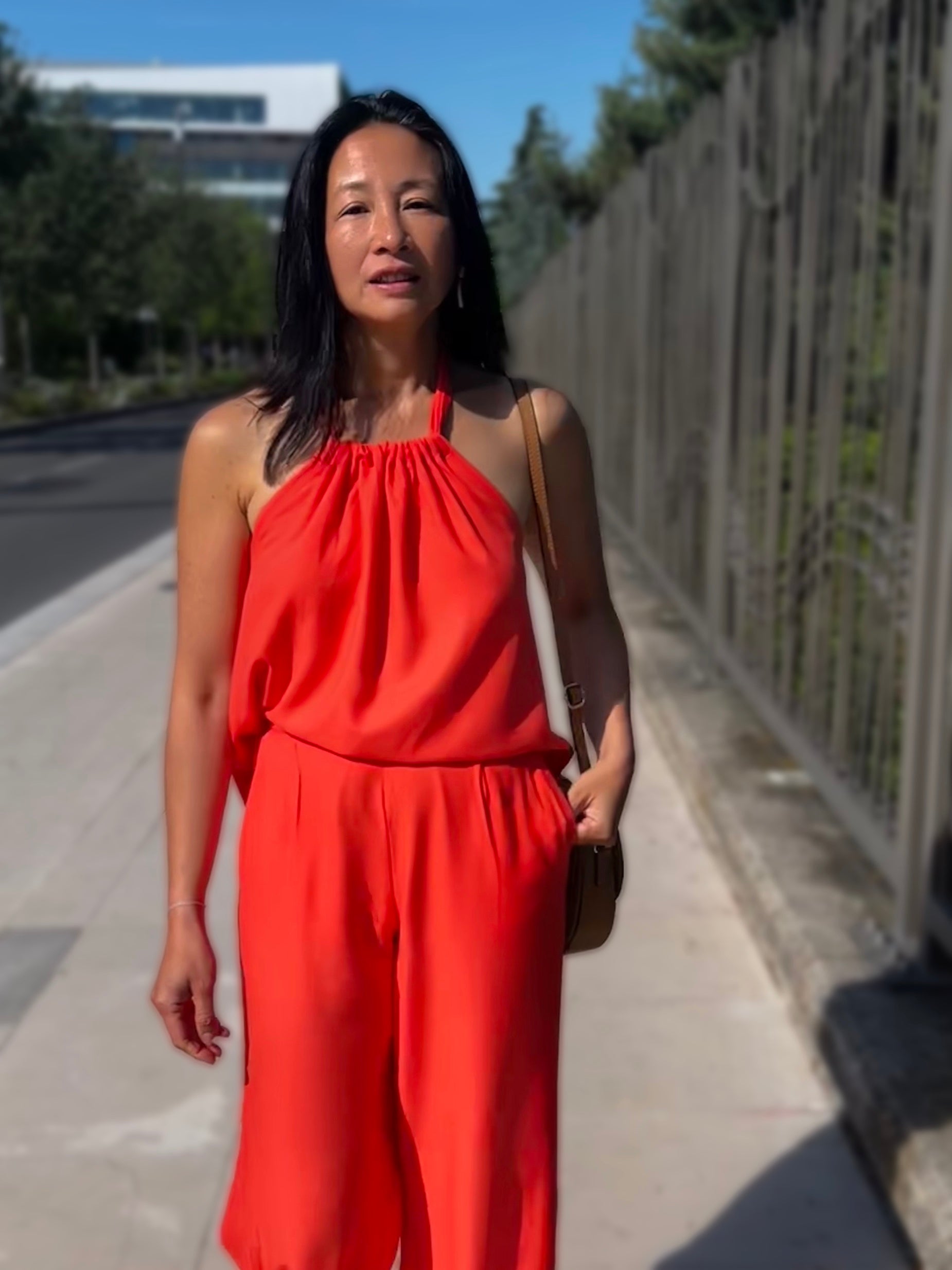 My Dress Made - Viscose Crêpe in Tangarine