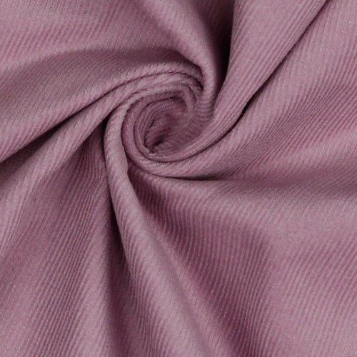 REMNANT 0.22 Metre -  21 Wale Cotton Needlecord in Lilac
