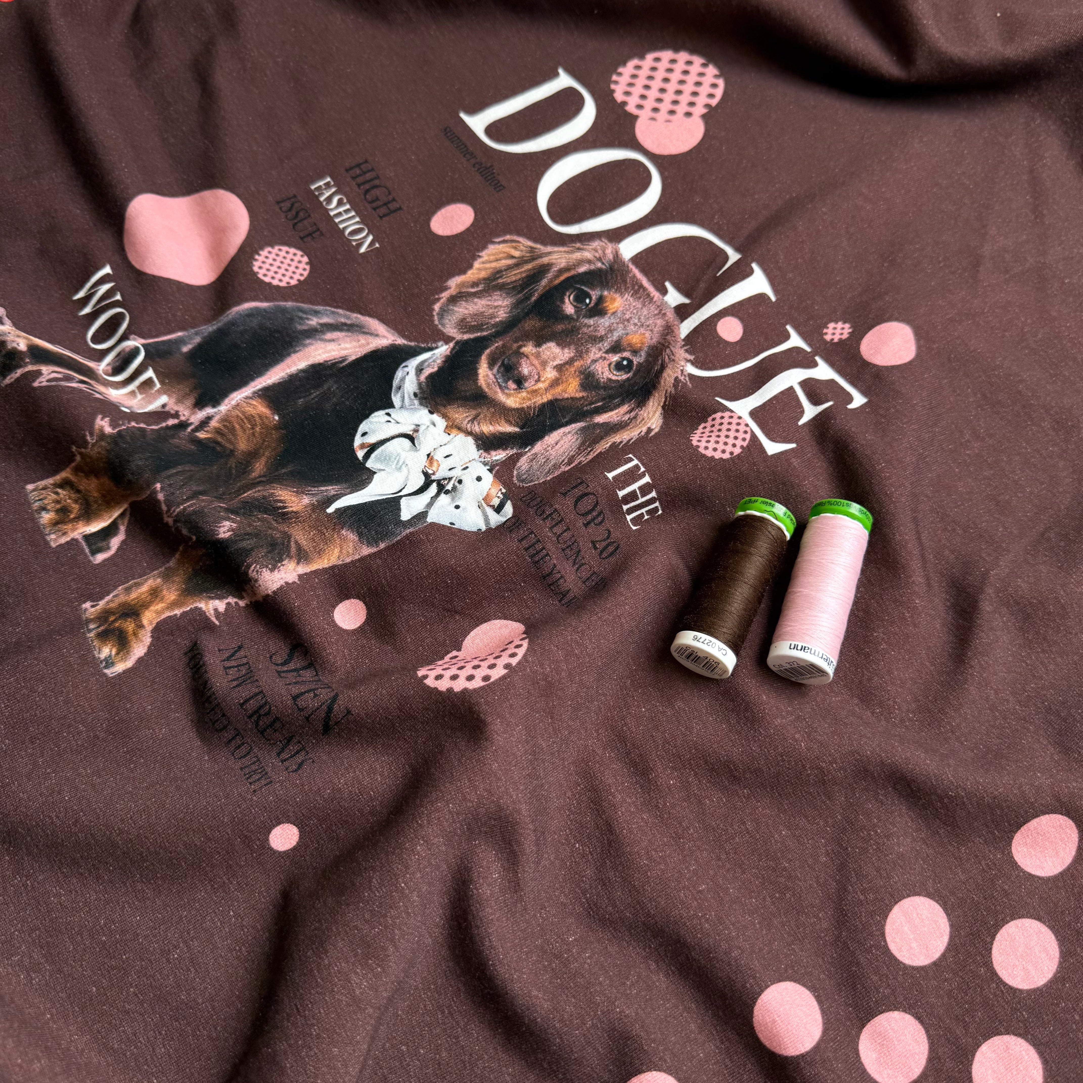 Colour Bundles - Dogue Cotton Sweat shirting & Matching Ribbing