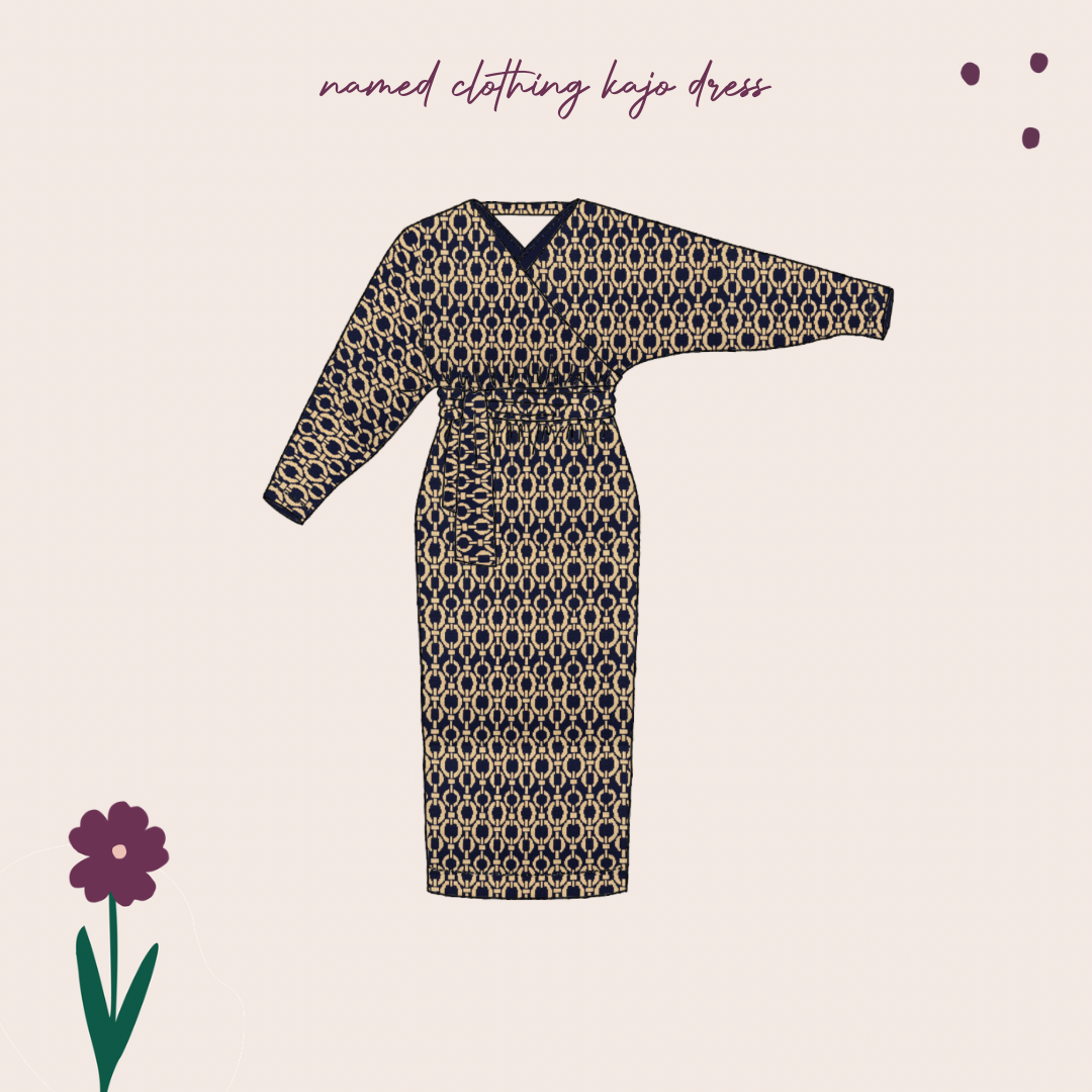 Sewing Kit - Kajo Dress & Top in Knitted Jacquard (multiple fabric choice)
