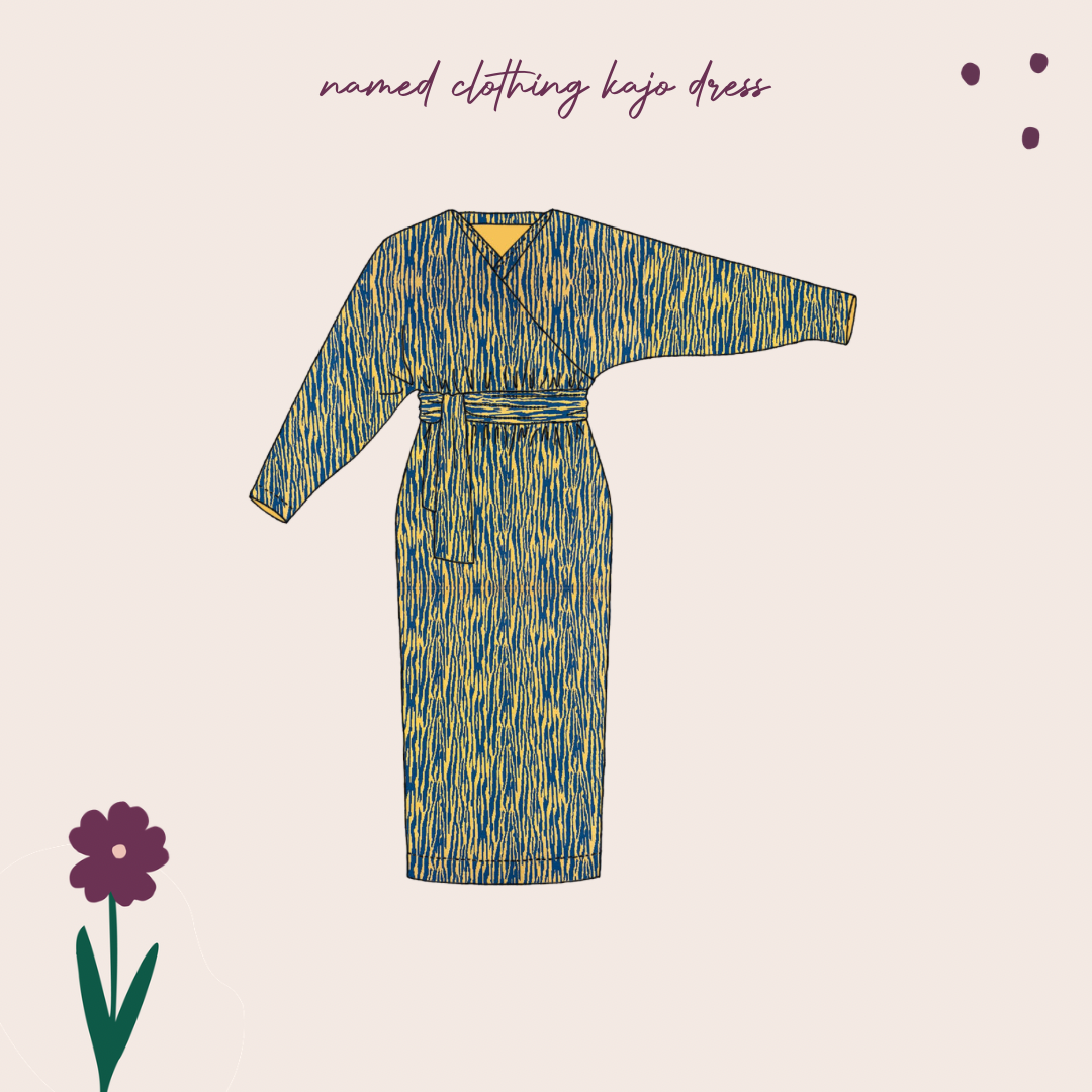 Sewing Kit - Kajo Dress & Top in Knitted Jacquard (multiple fabric choice)