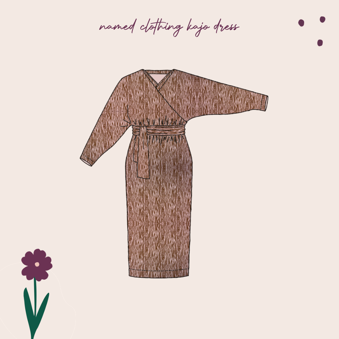 Sewing Kit - Kajo Dress & Top in Knitted Jacquard (multiple fabric choice)