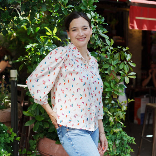 Sewing Kit - Pimpante Shirt in ENVOLÉE Viscose Fabric