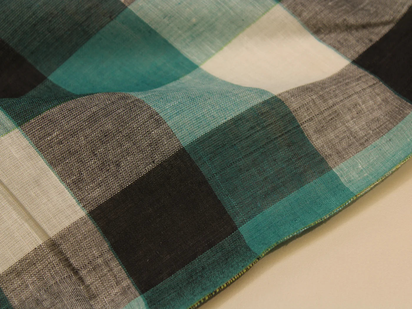 Ocean Pure Cotton Handloom Madras Check