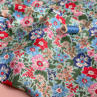 REMNANT 2.12 Metres - Spring Meadow Mint Canvas Gabardine Twill
