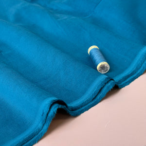 21 Wale Cotton Needlecord in Turquoise