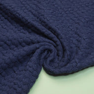 Mind The MAKER - Indigo Night Organic Cotton Knit in Ivory