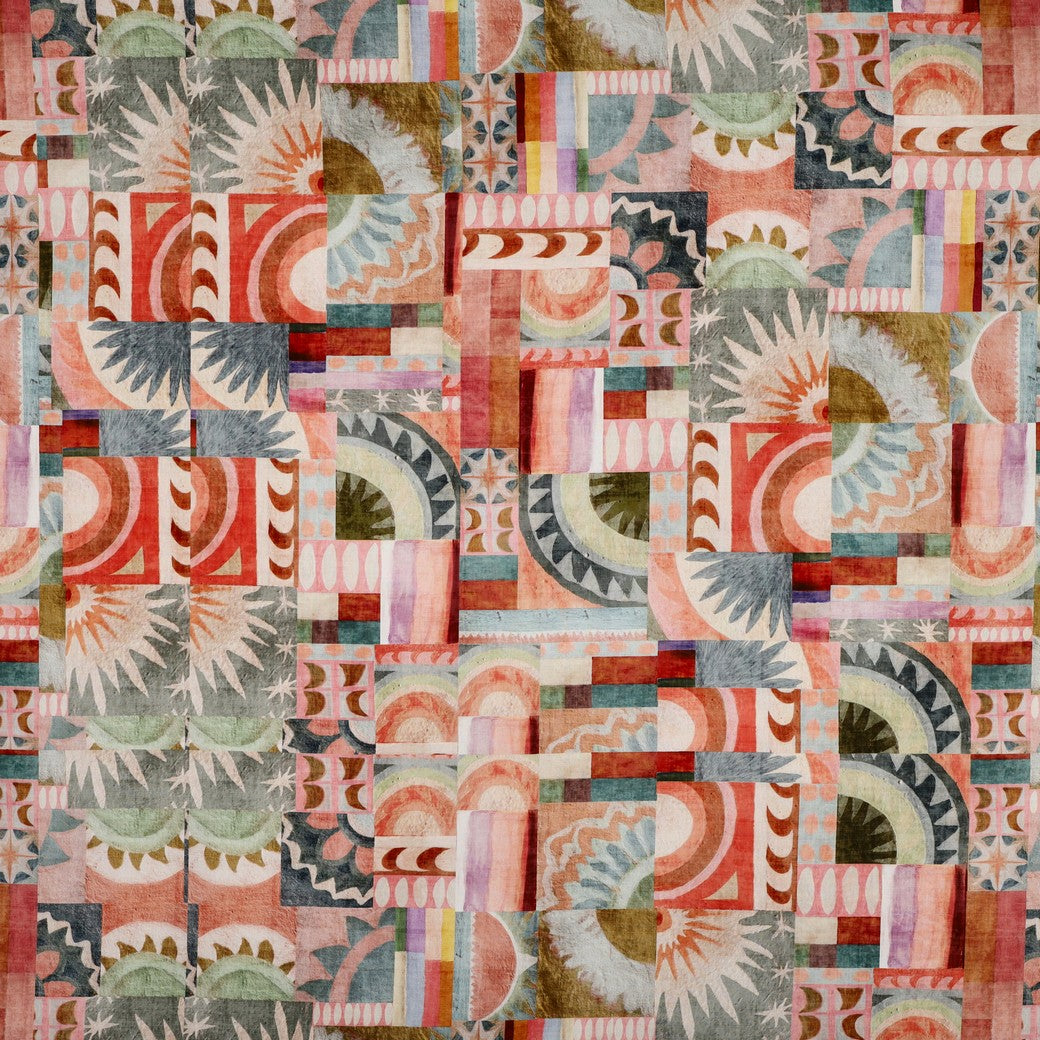 PRE-ORDER (arriving by end of March) Abstract Tiles LENZING™ ECOVERO™ Viscose Fabric