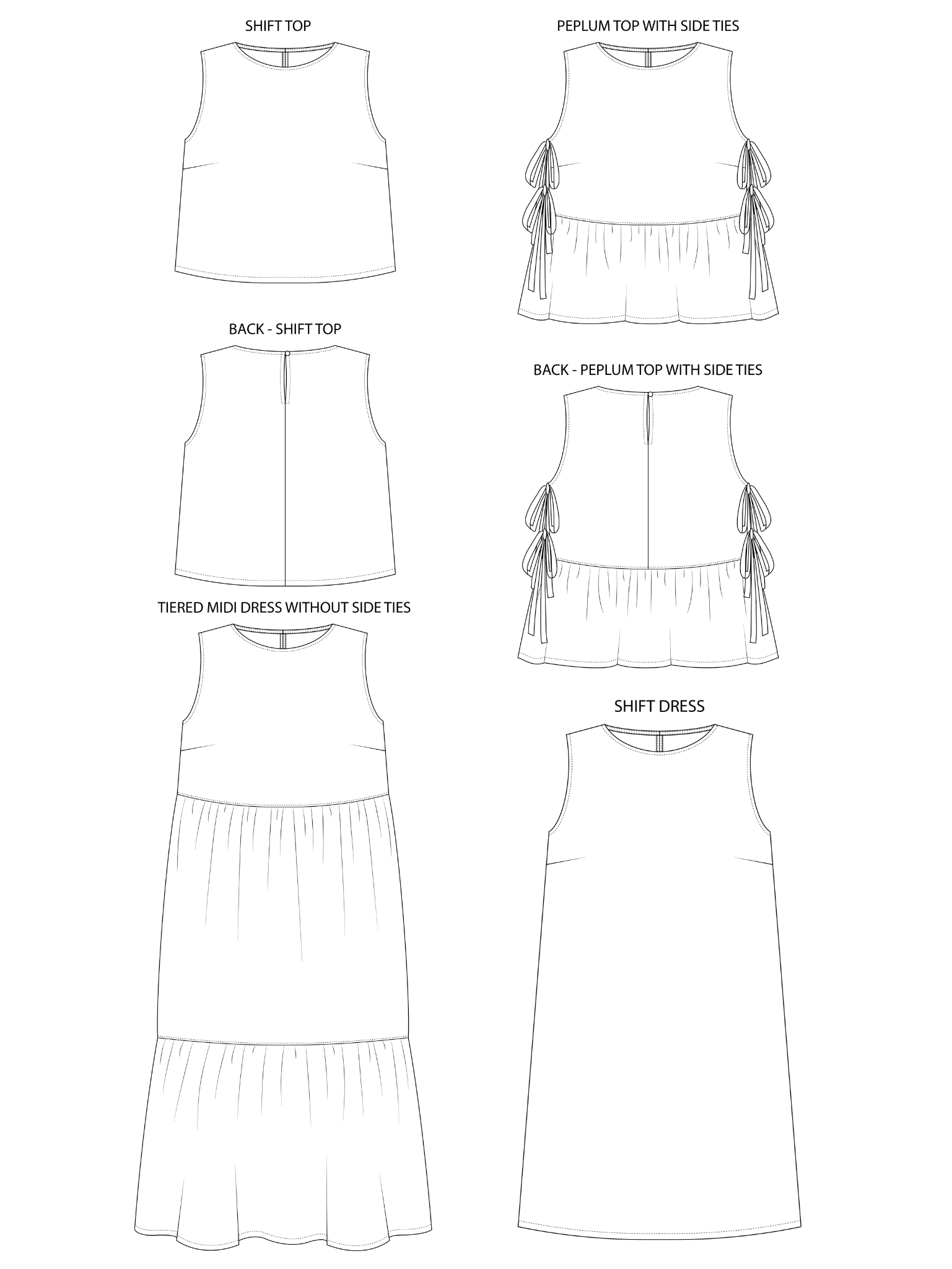 Tilly and the Buttons - Leah Top & Dress Sewing Pattern