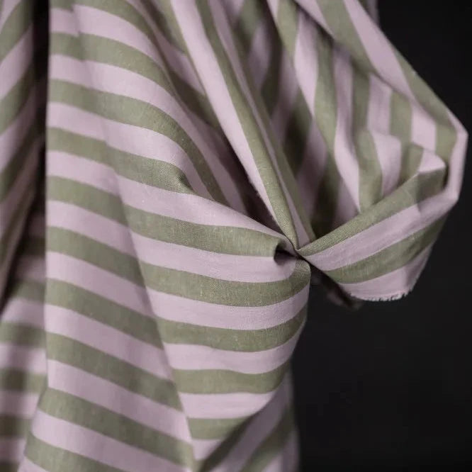 Sewing Kit - Anthea Blouse in Lupine Petals Pure Linen & M&M Ginghams (multiple colours)