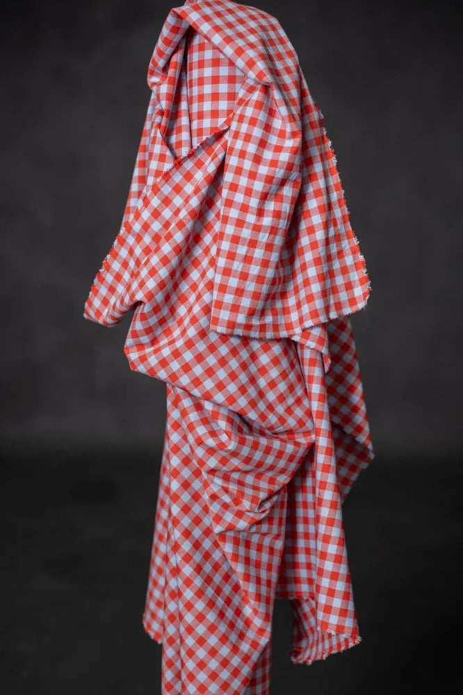 Merchant & Mills - Hot Candy Organic Cotton Linen Gingham