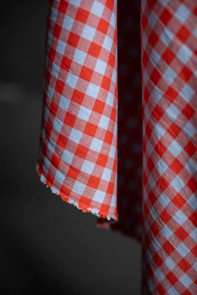 Merchant & Mills - Hot Candy Organic Cotton Linen Gingham