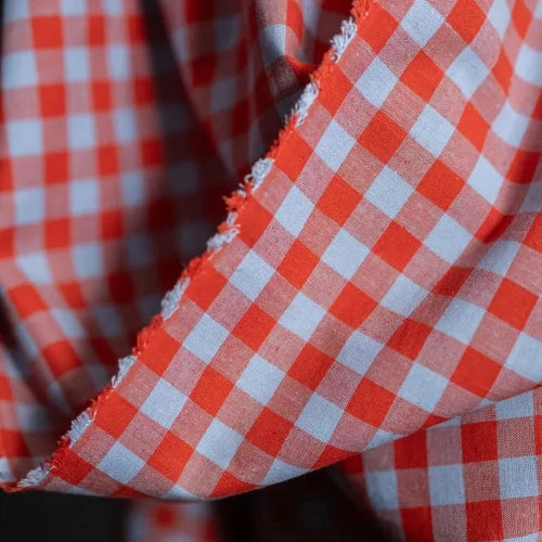 Merchant & Mills - Hot Candy Organic Cotton Linen Gingham
