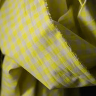 Merchant & Mills - Neon Fizz Organic Cotton Linen Gingham