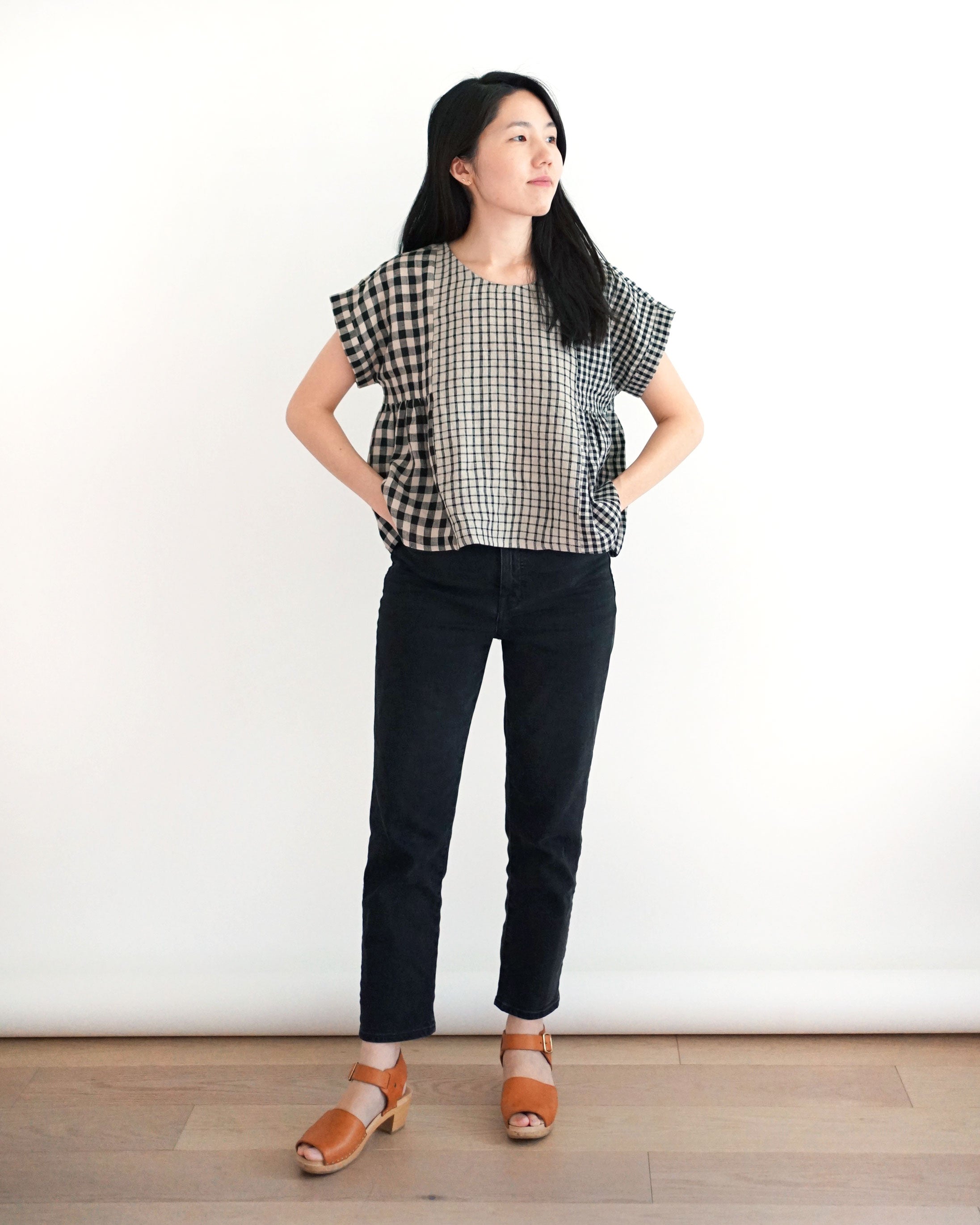 Matchy Matchy Sewing Club - Collage Gather Top Sewing Pattern
