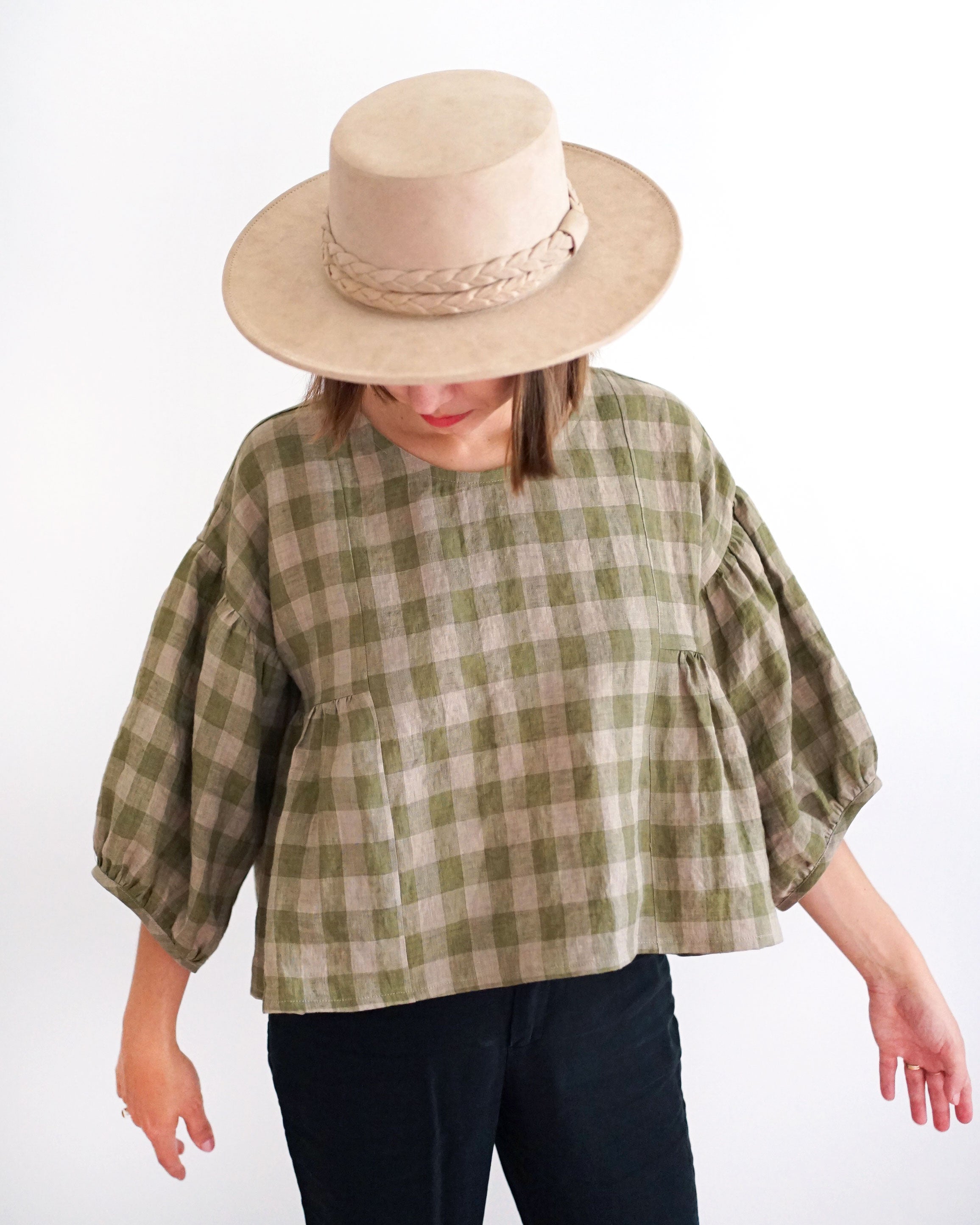 Matchy Matchy Sewing Club - Collage Gather Top Sewing Pattern