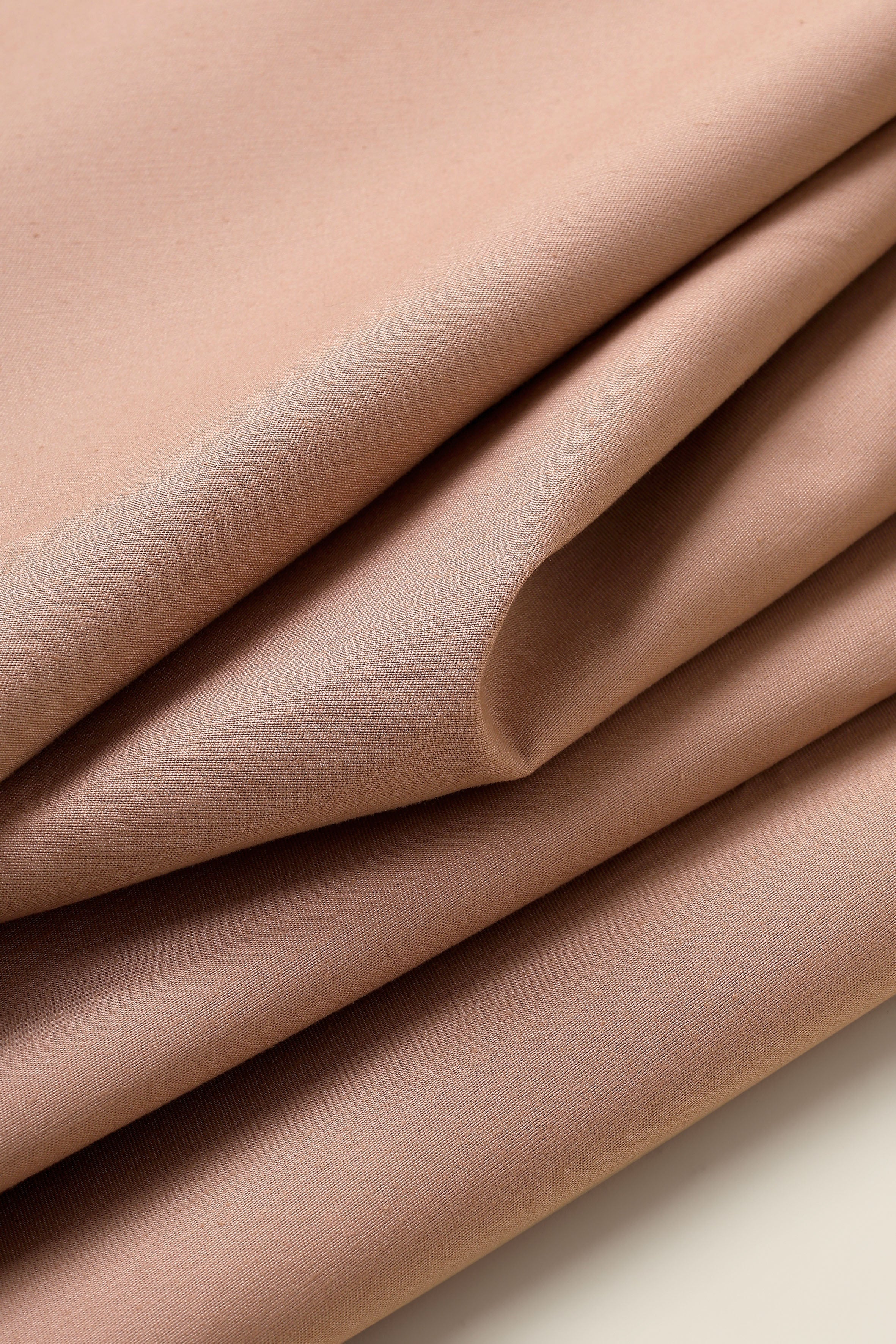 Atelier Brunette - Stretch Cotton Gabardine Chino Fabric in Dusty Rose (Skin Tone)
