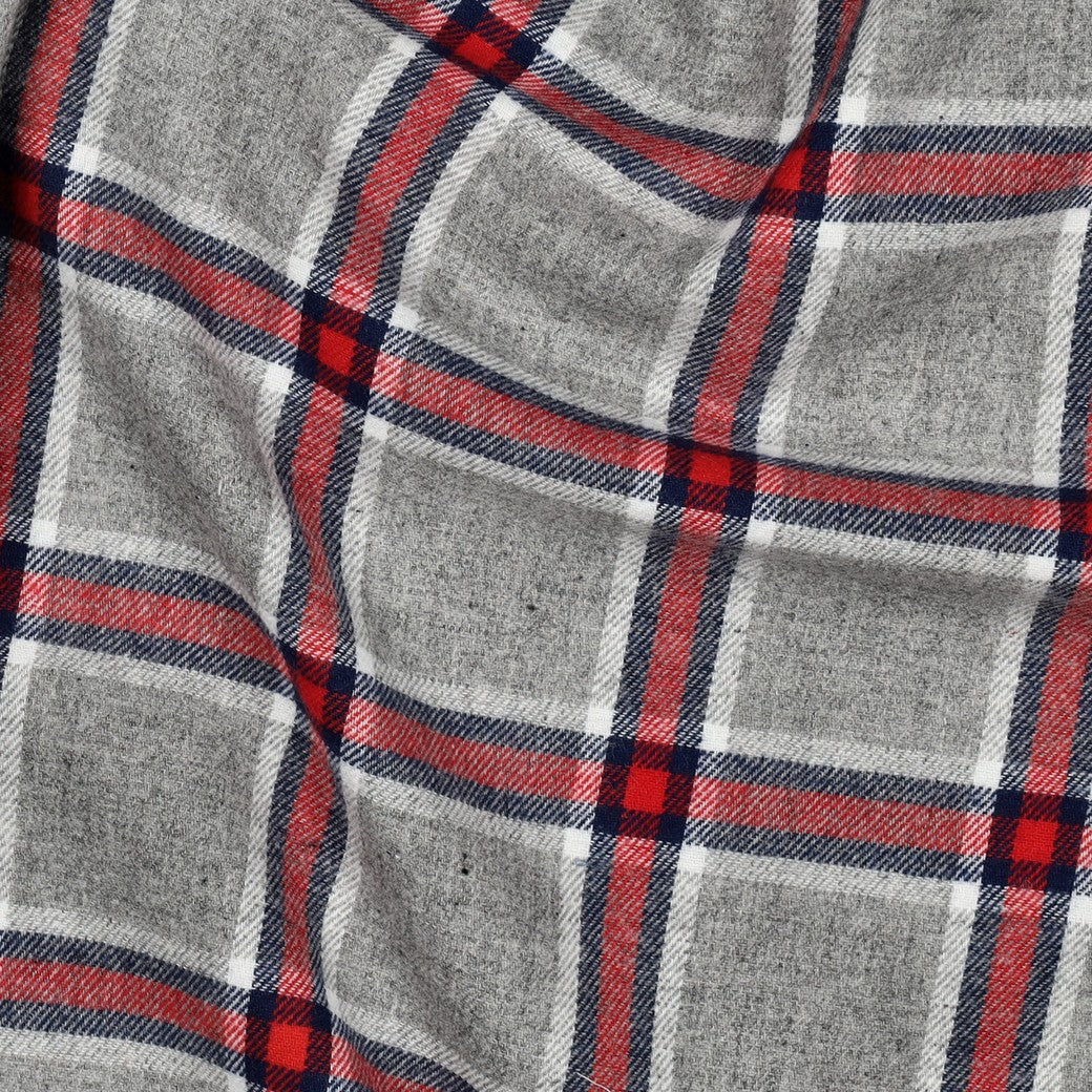 Limited Edition - Luxury Pyjama Kit with Check Red Flannel and Jersey